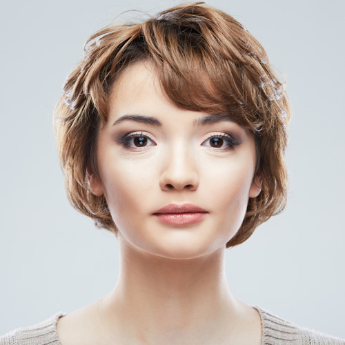 pixie cut for square face shape