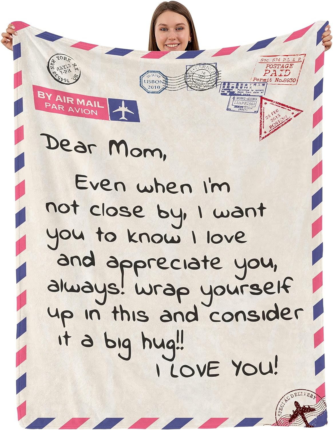 Letter blanket