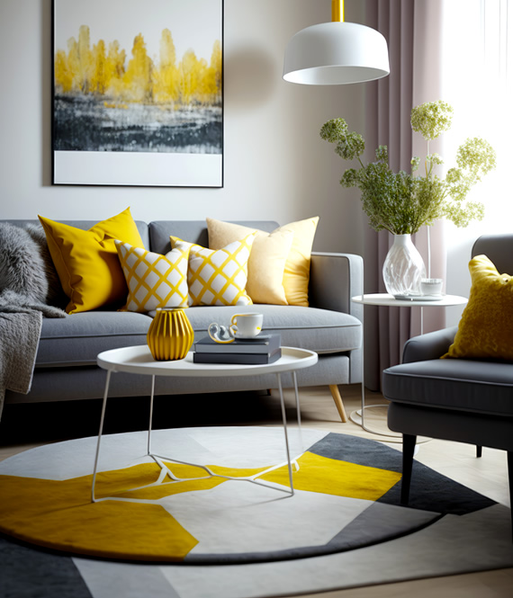 colorful interior