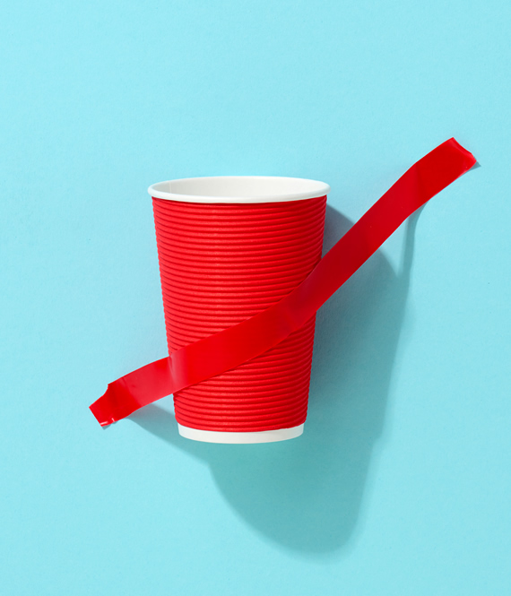red party cup as a symbol of alcohol triggers