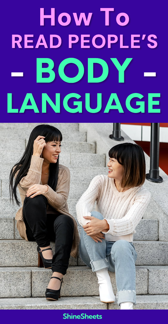 body language example - mimicking