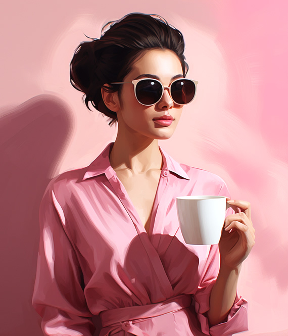 modern woman art