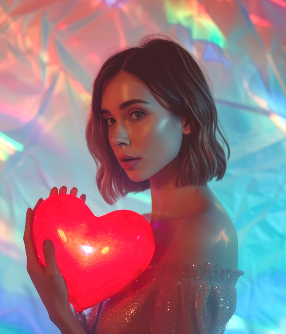 person on an emotional healing journey