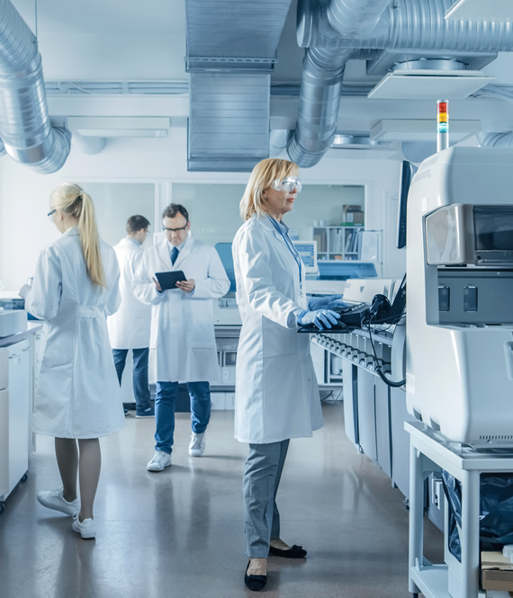 professional science laboratory