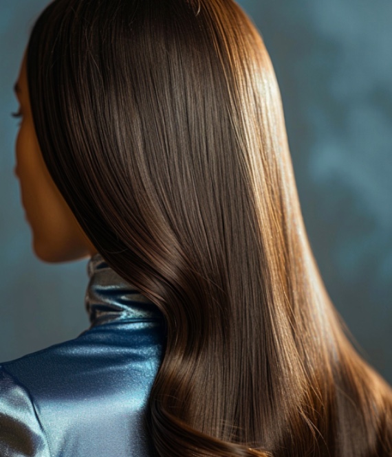 routine for healthy hair results