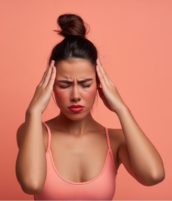 Woman being manipulated