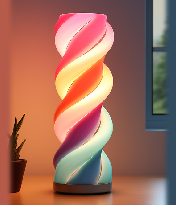 plastic lighting fixture